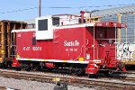 Santa Fe CE-8 caboose ATSF 999718 after local touch up project.